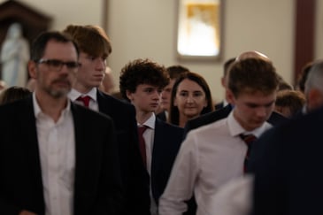 BC High students at confirmation