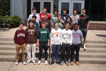 Students at their accepted colleges from BC High