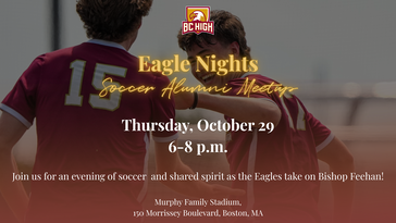 Eagle Nights Soccer Alumni Meetup vs. Bishop Feehan