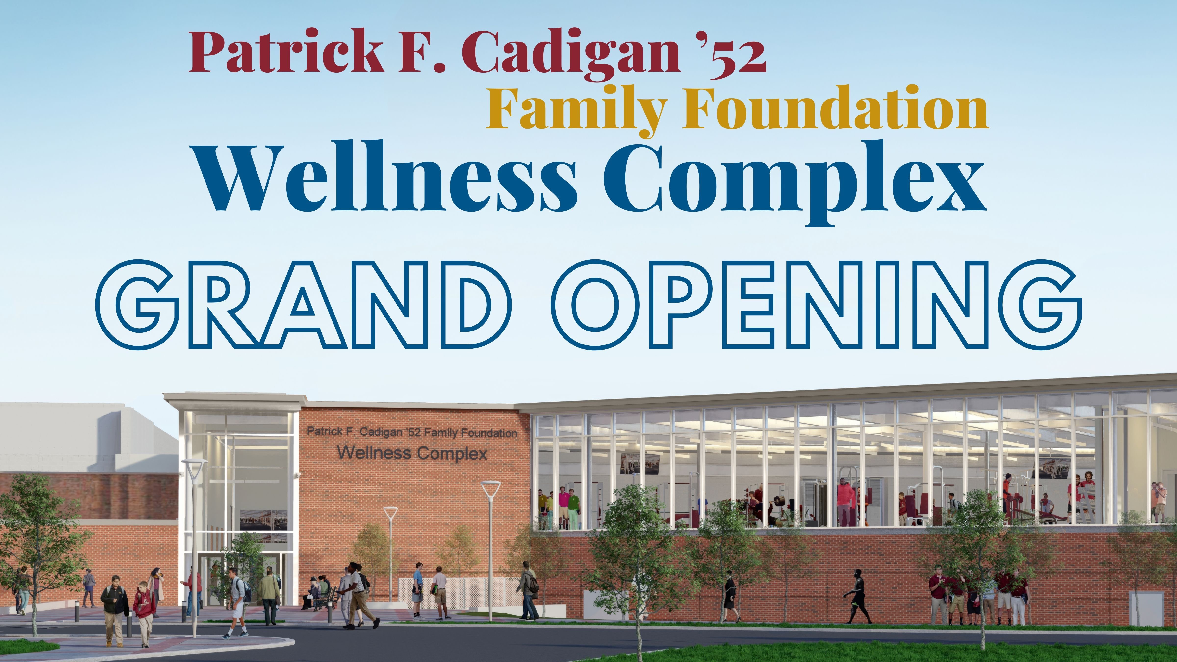 cadigan wellness complex opening