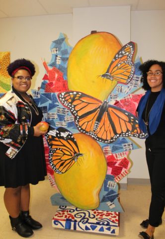 Dominican artist Iris Lapaix ( and Haitian artist Chanel Thervil 