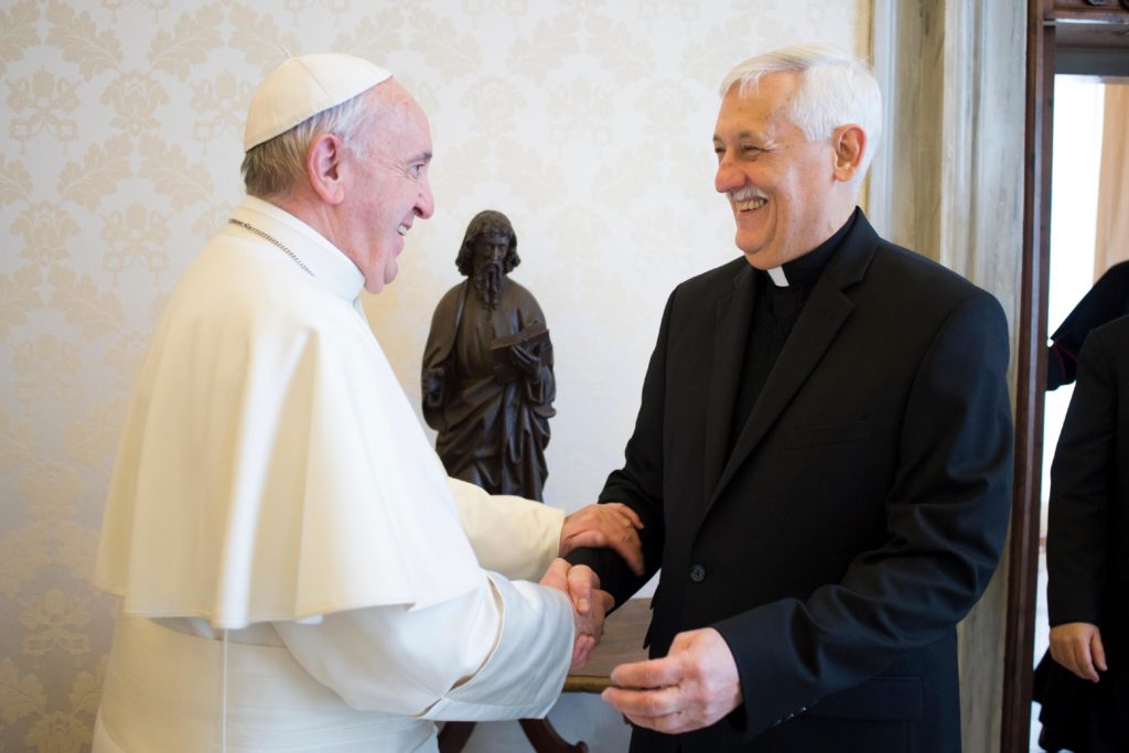 Fr. Sosa and Pope Francis
